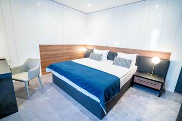 Фото номера Двухместный номер с 1 кроватью Отель Hotel Del Corso г. Тимишоара 3