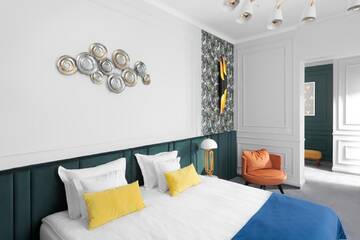Фото номера Представительский двухместный номер с 1 кроватью Отель Hotel Del Corso г. Тимишоара 6