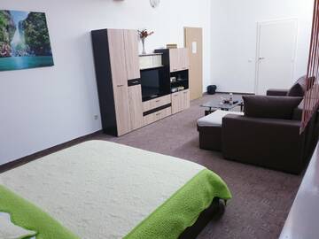Фото номера Номер-студио с кроватью размера &quot;king-size&quot; и диван-кроватью Отель Pensiunea Dolce г. Тимишоара 4