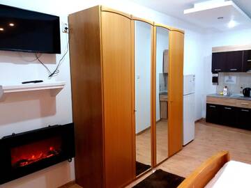 Фото номера Номер-студио с джакузи Гостевой дом Pensiunea Red Rose Apartments г. Тимишоара 5
