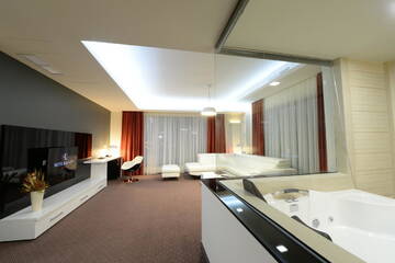 Фото номера Люкс с 1 спальней Отель Hotel Galaxy г. Тимишоара 6