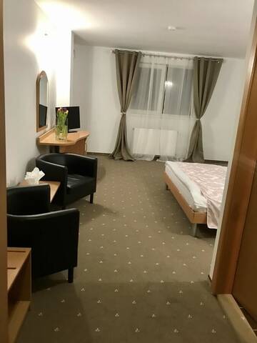 Фото номера Стандартный двухместный номер с 1 кроватью Отель Hotel Vandia г. Тимишоара 8