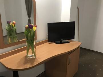 Фото номера Стандартный двухместный номер с 2 отдельными кроватями Отель Hotel Vandia г. Тимишоара 5