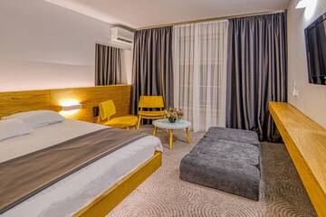 Фото номера Двухместный номер с 1 кроватью Отель Hotel Silva г. Тимишоара 13