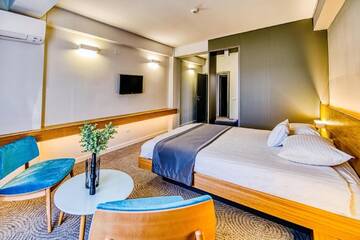 Фото номера Двухместный номер с 1 кроватью Отель Hotel Silva г. Тимишоара 6