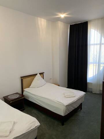 Фото номера Номер Делюкс с 2 кроватями размера «queen-size» Отель Arta Hotel г. Тимишоара 4