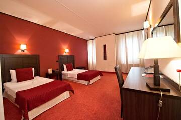 Фото номера Двухместный номер с 1 кроватью Отель Hotel Aurelia г. Тимишоара 11
