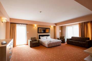 Фото номера Представительский люкс с террасой Отель Hotel Oxford Inns&amp;Suites г. Тимишоара 2