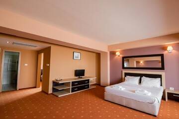 Фото номера Полулюкс с балконом Отель Hotel Oxford Inns&amp;Suites г. Тимишоара 4