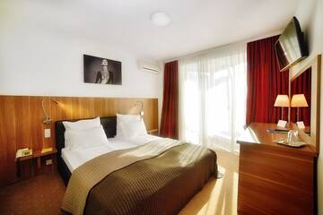 Фото номера Двухместный номер с 1 кроватью Отель Hotel President г. Тимишоара 13