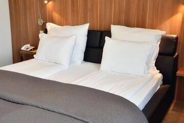 Фото номера Двухместный номер с 1 кроватью Отель Hotel President г. Тимишоара 15