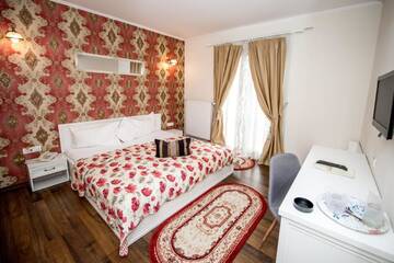 Фото номера Стандартный двухместный номер с 1 кроватью Отель Hotel Ramina г. Тимишоара 11