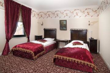 Фото номера Двухместный номер с 2 отдельными кроватями Отель Hotel Boutique Casa del Sole г. Тимишоара 2