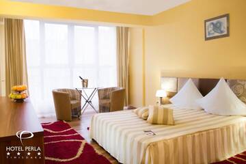 Фото номера Двухместный номер с 1 кроватью Отель Hotel Perla г. Тимишоара 14